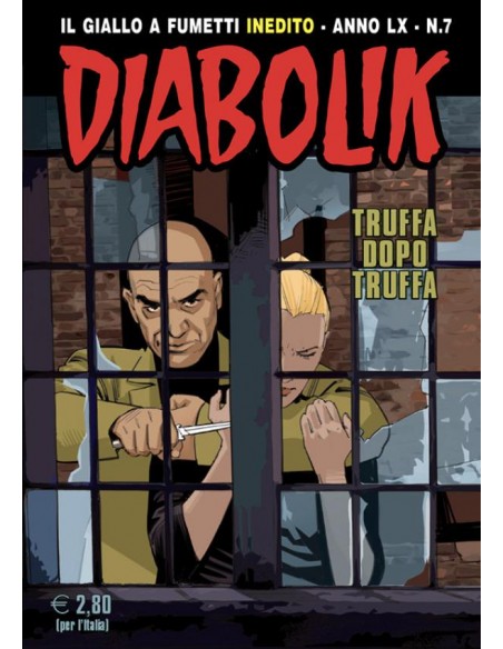 DIABOLIK ANNO LX (2021) 7 - DIABOLIK IL GIALLO A FUMETTI INEDITO 893