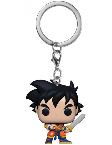DRAGON BALL Z GOHAN W/SWORD POCKET KEYCHAIN
