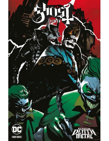 DC CROSSOVER 8 - VARIANT BAND EDITION - BATMAN: DEATH METAL VARIANT BAND EDITION 2