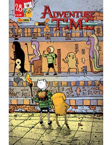 ADVENTURE TIME 28  PANINI TIME 28