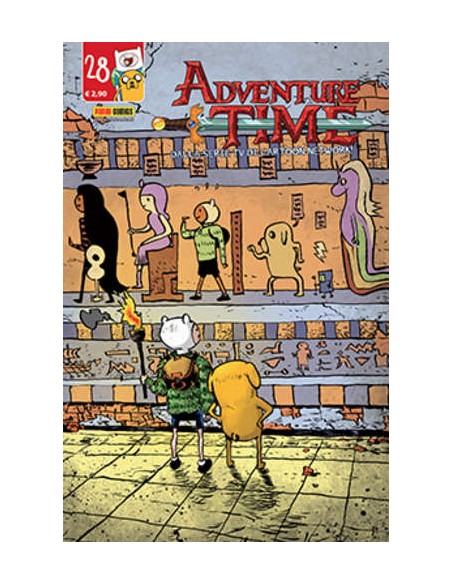 ADVENTURE TIME 28  PANINI TIME 28