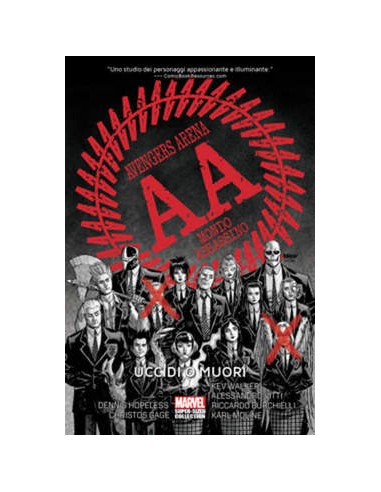 AVENGERS ARENA: UCCIDI O MUORI   MARVEL SUPER-SIZED COLLECTION