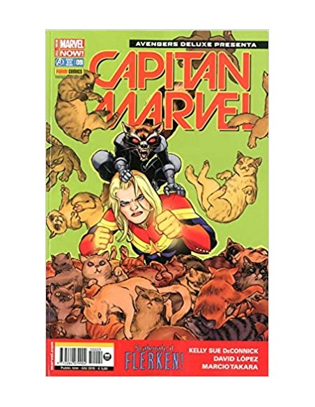 AVENGERS DELUXE PRESENTA 9 - CAPITAN MARVEL 2