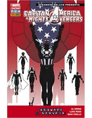 AVENGERS DELUXE PRESENTA 10 - CAPITAN AMERICA E MIGHTY AVENGERS 1
