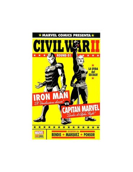 CIVIL WAR II 1 - VARIANT - MARVEL MINISERIE 176