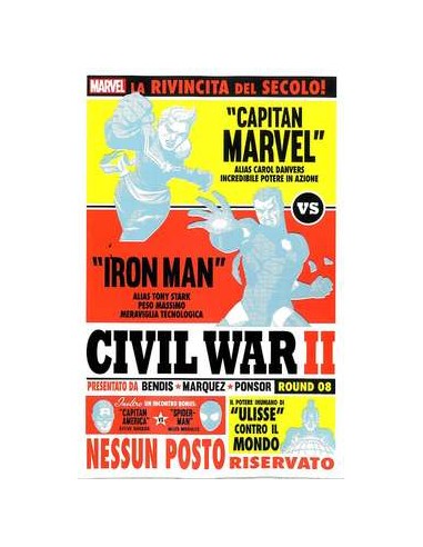 CIVIL WAR II 8 - VARIANT - MARVEL MINISERIE 183