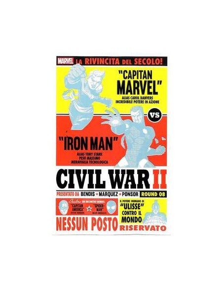 CIVIL WAR II 8 - VARIANT - MARVEL MINISERIE 183