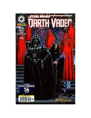 DARTH VADER 19  PANINI DARK 19