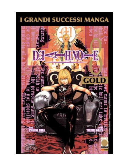DEATH NOTE GOLD DELUXE 8 - MANGA GOLD