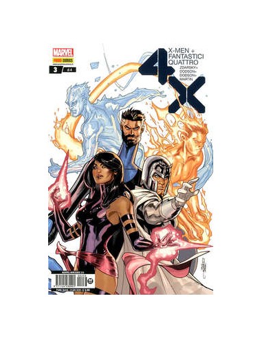 X-MEN/FANTASTICI QUATTRO 3 - MARVEL MINISERIE 233