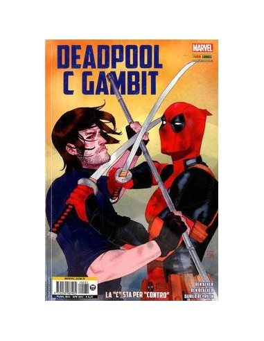 DEADPOOL C GAMBIT LA C STA PER CONTRO - MARVEL ICON 31