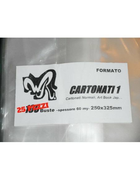 BUSTE CARTONATI 1 - JAP ART BOOK 25 BUSTE