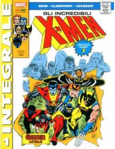 X-MEN DI CHRIS CLAREMONT 1 (di 76) - MARVEL INTEGRALE
