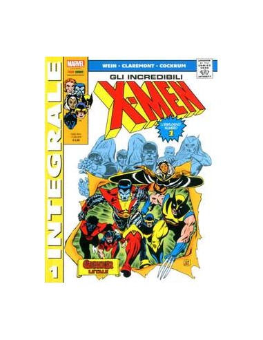 X-MEN DI CHRIS CLAREMONT 1 (di 76) - MARVEL INTEGRALE