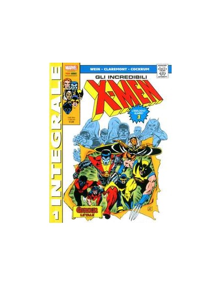 X-MEN DI CHRIS CLAREMONT 1 (di 76) - MARVEL INTEGRALE