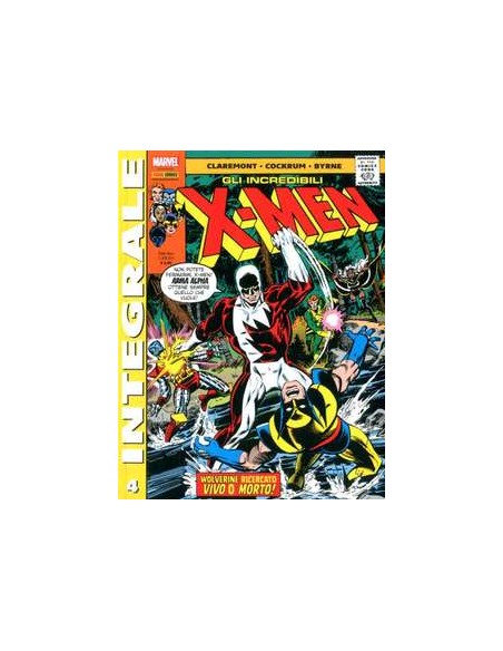 X-MEN DI CHRIS CLAREMONT 4 (di 76) - MARVEL INTEGRALE