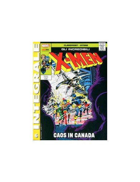 X-MEN DI CHRIS CLAREMONT 6 (di 76) - MARVEL INTEGRALE