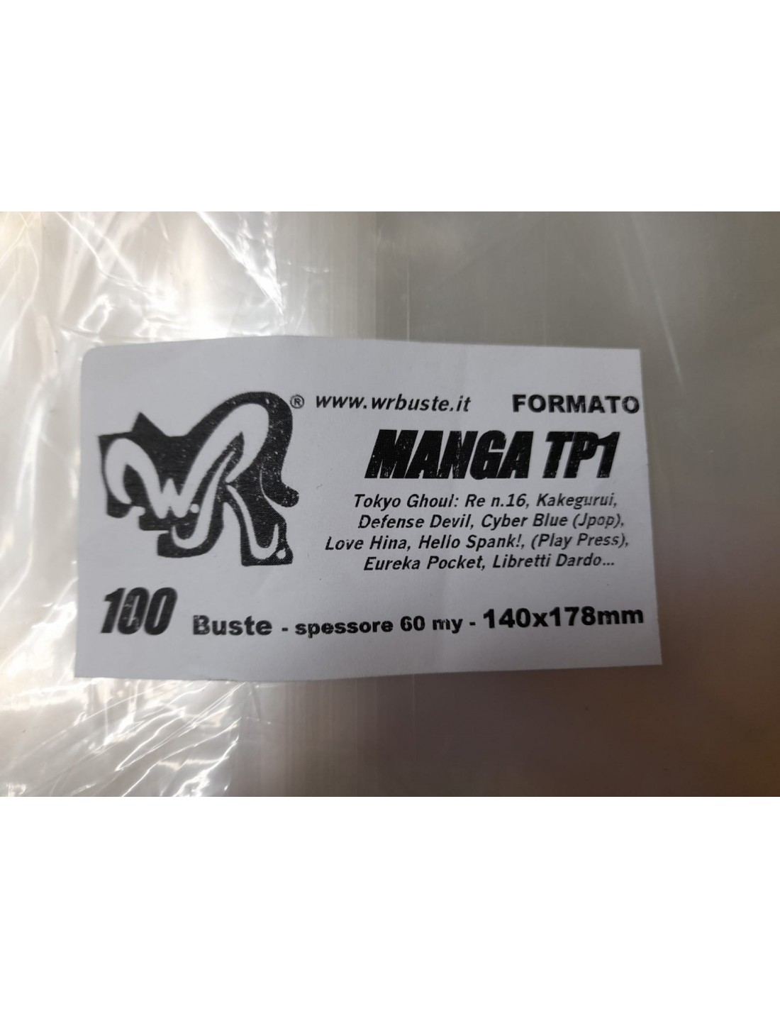 BUSTE MANGA TP1