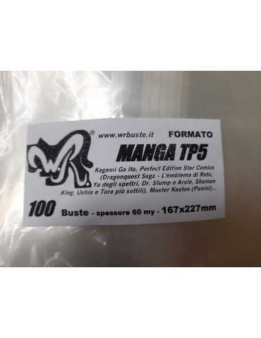 BUSTE MANGA TP5