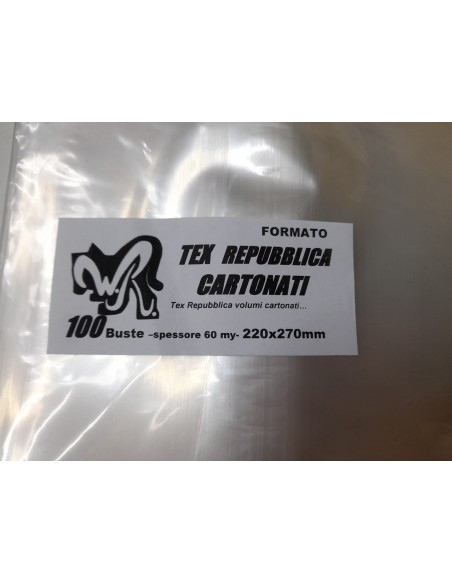 BUSTE TEX REPUBBLICA CARTONATI