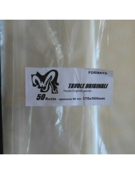 BUSTE TAVOLE ORIGINALI   50 PEZZI