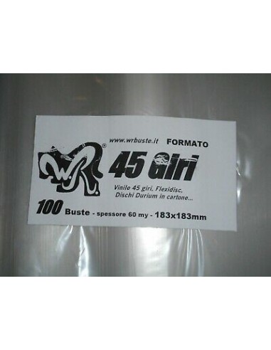 BUSTE VINILE 45 GIRI