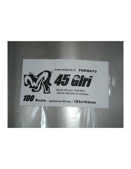 BUSTE VINILE 45 GIRI