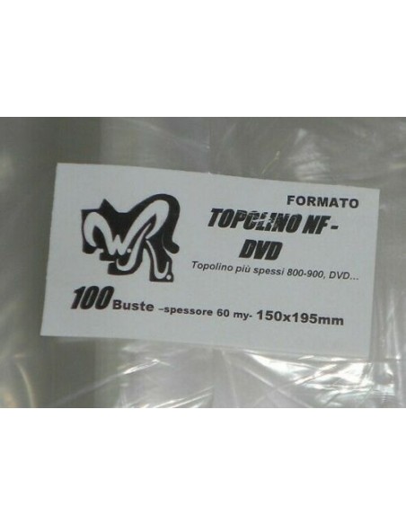 BUSTE TOPOLINO NF/DVD
