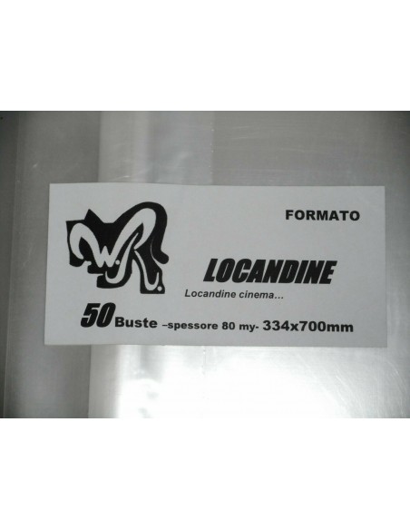 BUSTE LOCANDINE 1   50 PEZZI