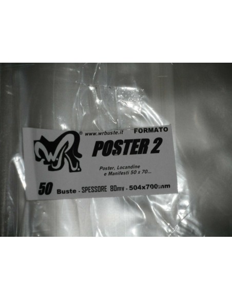 BUSTE POSTER 2  50 PEZZI