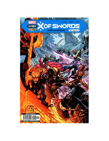 X OF SWORDS DISTRUZIONE - MARVEL MINISERIE 243