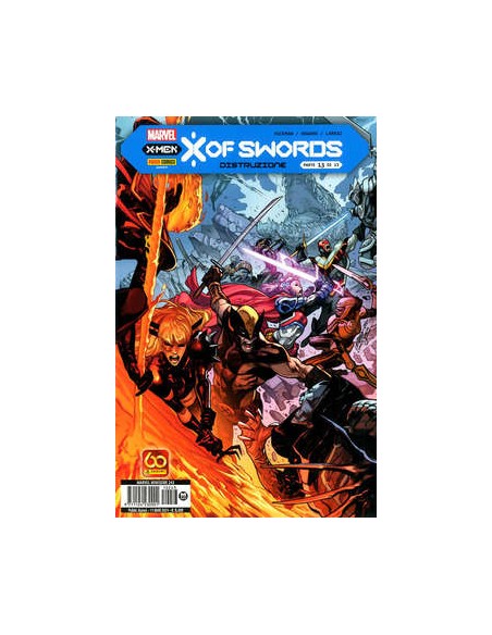 X OF SWORDS DISTRUZIONE - MARVEL MINISERIE 243