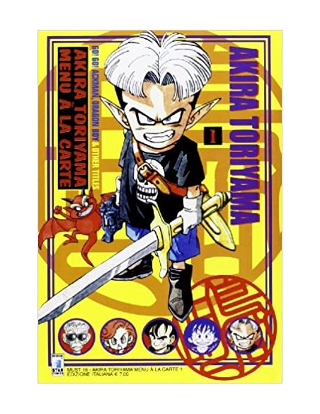 AKIRA TORIYAMA MENU` A LA CARTE 1 (di 2)