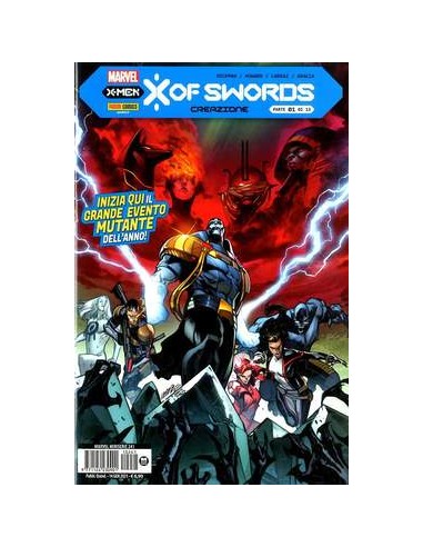 X OF SWORDS: CREAZIONE - MARVEL MINISERIE 241