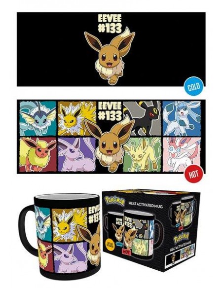 POKEMON EEVEE HEAT CHANGE MUG