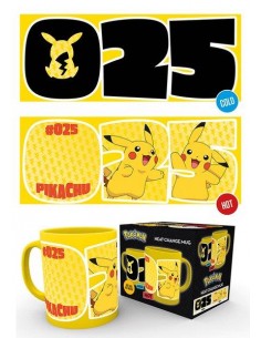 POKEMON PIKACHU 25TH HEAT CHANGE MUG