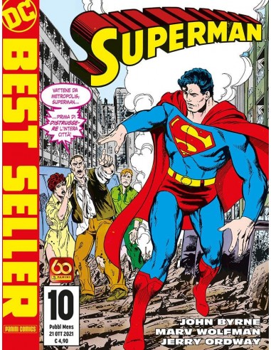 SUPERMAN DI JOHN BYRNE 10 - DC BEST SELLER NUOVA SERIE