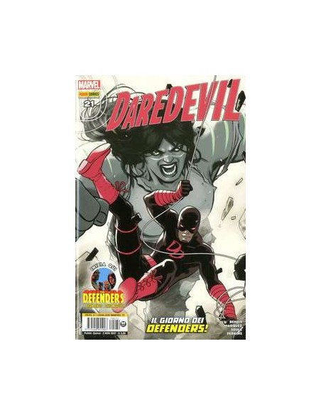 DEVIL E I CAVALIERI MARVEL 72 - DAREDEVIL 21