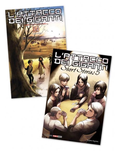 L`ATTACCO DEI GIGANTI 34 (di 34) - BUNDLE CON SHORT STORIES PARTE 5