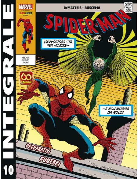 MARVEL INTEGRALE SPIDER-MAN DI J.M. DEMATTEIS 10 (di 50)