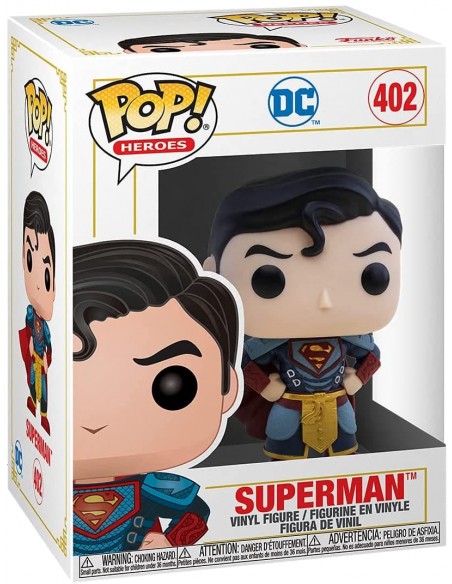 DC IMPERIAL HEROES SUPERMAN POP - POP 402