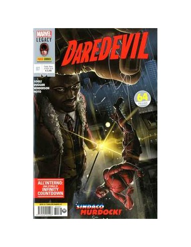 DEVIL E I CAVALIERI MARVEL 87  DAREDEVIL 87