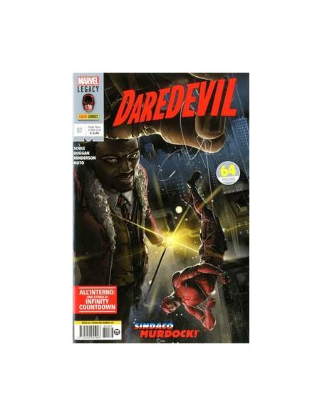DEVIL E I CAVALIERI MARVEL 87  DAREDEVIL 87
