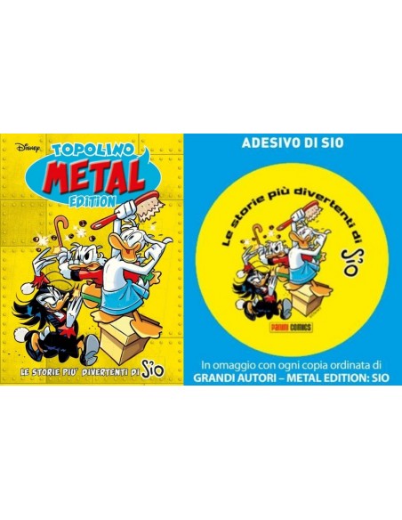 METAL EDITION 3 SIO - DISNEY GRANDI AUTORI 93