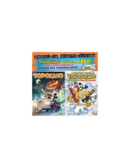 TOPOLINO 3440 + TOPOLIBRO ``IL GIORNALISMO RACCONTATO DA TOPOLINO``