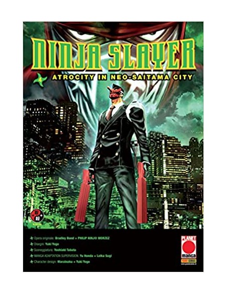 NINJA SLAYER 4 - ATROCITY IN NEO-SAITAMA CITY - POWERS 7