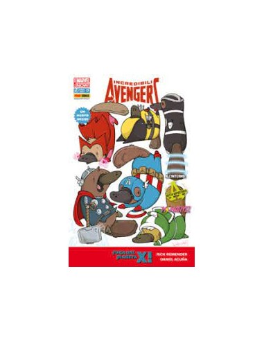 INCREDIBILI AVENGERS 17 - COVER ANIMAL - ALL MARVEL NOW!
