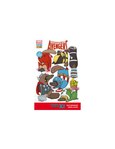 INCREDIBILI AVENGERS 17 - COVER ANIMAL - ALL MARVEL NOW!