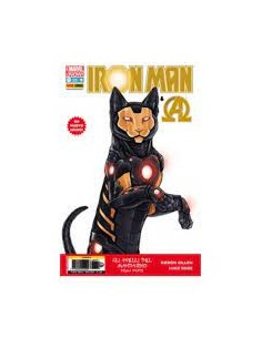 IRON MAN & NEW AVENGERS 19 - COVER ANIMAL - ALL MARVEL NOW!