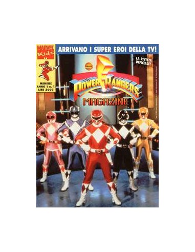POWER RANGERS MAGAZINE 1
